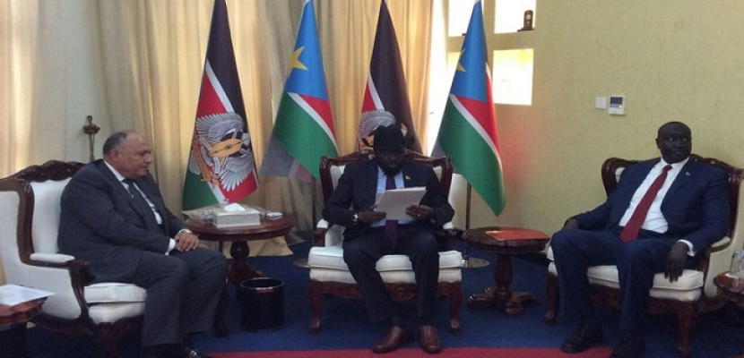 بعد جنوب السودان .. شكرى فى نيروبى اليوم لتسليم رسالة من السيسى لرئيس كينيا