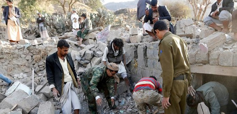 مقتل 5 وإصابة 22 في هجوم صاروخي للحوثيين على مأرب اليمنية