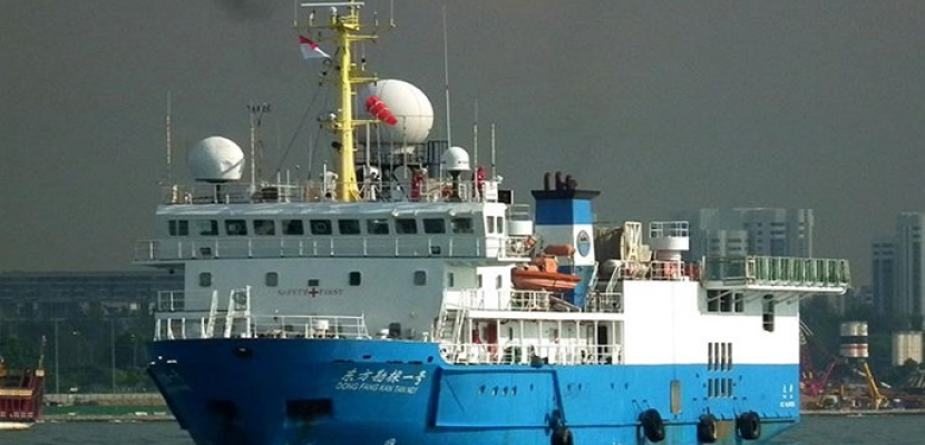 وزير البترول يستقبل سفينة الأبحاث والتنقيب الصينية بميناء سفاجا