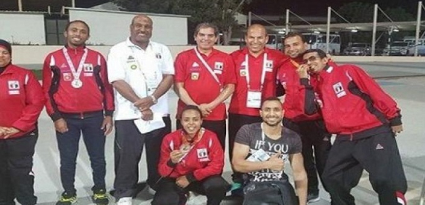 3 ميداليات لأبطال مصر في اليوم الثاني لبطولة ألعاب القوى البارالمبية بدبي