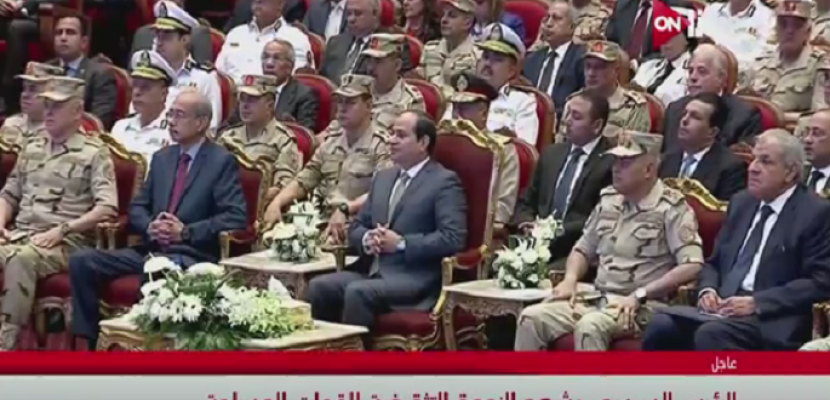 الرئيس السيسي يشهد الندوة التثقيفية للقوات المسلحة بمناسبة ذكرى تحرير سيناء