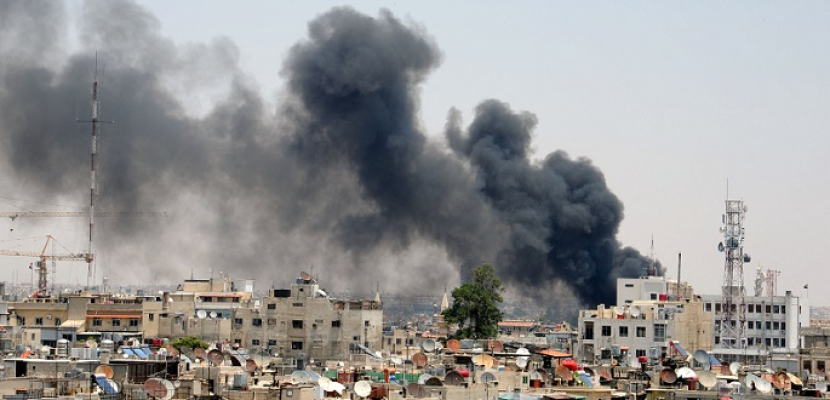 7 قتلى فى قصف على مواقع لداعش بدمشق .. واشتباكات بين القوات السورية ومسلحى التنظيم جنوب العاصمة