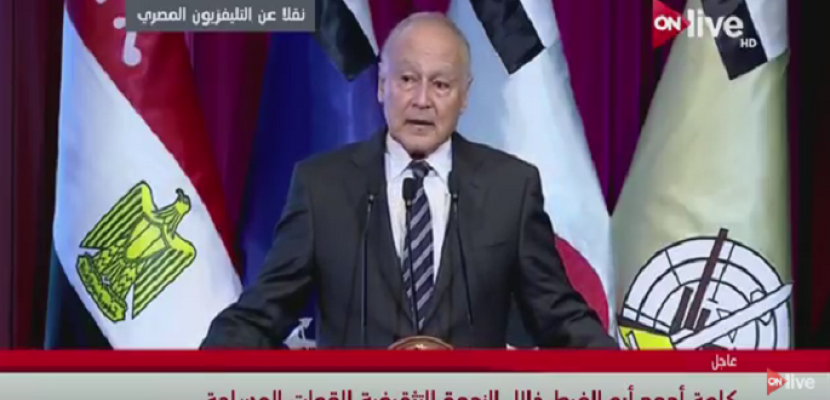 بالفيديو .. أبو الغيط يشرح دور الدبلوماسية المصرية فى تحرير سيناء