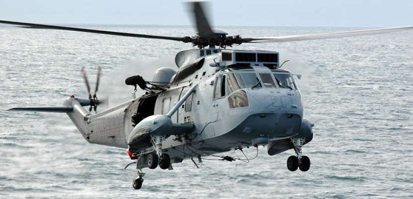 مقتل شخص فى سقوط طائرة هليكوبتر تابعة للبحرية الإيطالية بالبحر المتوسط