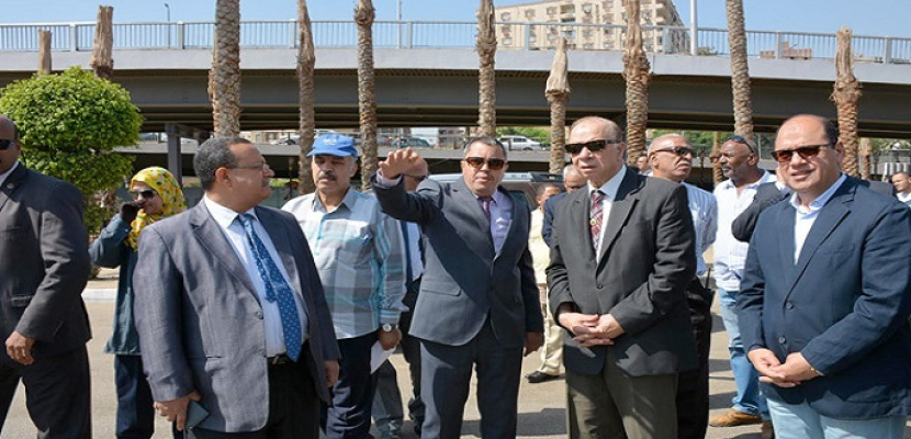 محافظ القاهرة: إعادة الرونق الجمالي لميدان سراي القبة والانتهاء من تطويره الشهر الجاري