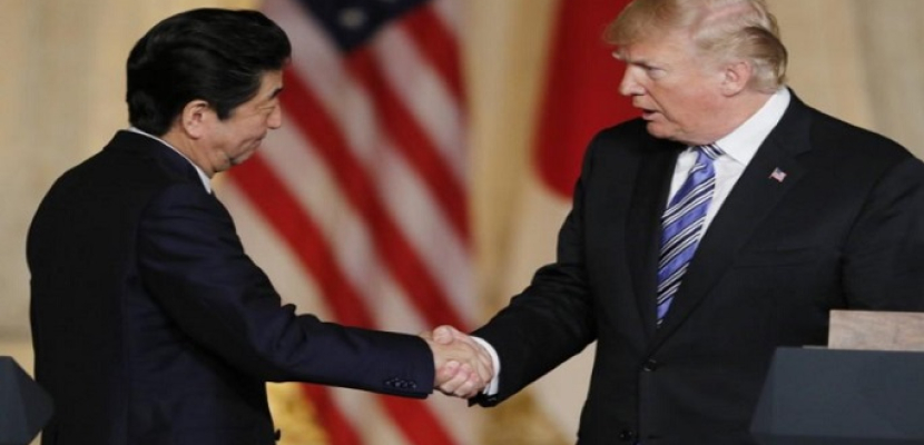 البيت الأبيض: ترامب ورئيس وزراء اليابان يتفقان على اللقاء قبل القمة مع كيم