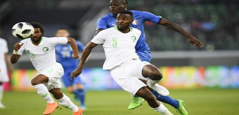 إيطاليا تهزم السعودية 2-1 في مباراة ودية