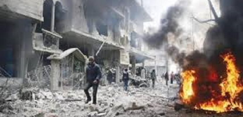 مصادر سورية : مقتل 26 شخصا جراء قصف على مناطق خاضعة لداعش في درعا