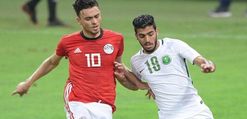 المنتخب الأوليمبي يفوز على الجزائر 2 /1 فى اولى لقاءاتهما الودية