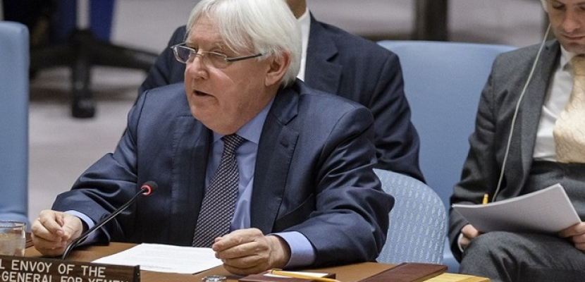 جريفيث يعرض على مجلس الأمن نتائج محادثاته مع الحوثيين