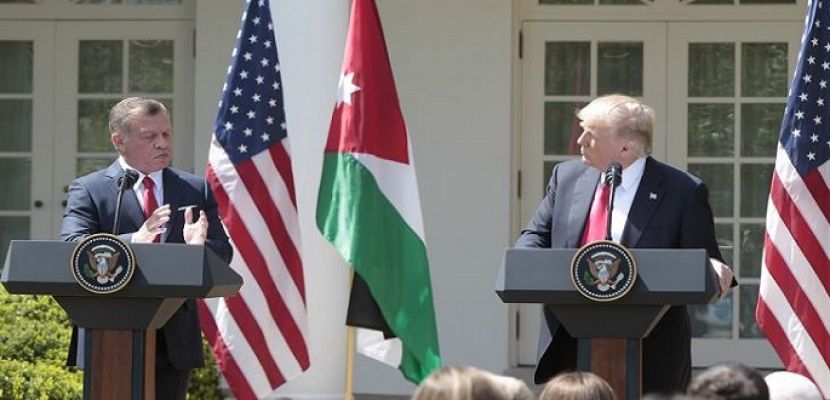 العاهل الأردني يلتقي ترامب في البيت الأبيض اليوم