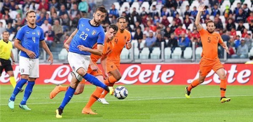 هولندا تتعادل مع إيطاليا استعدادا للمونديال