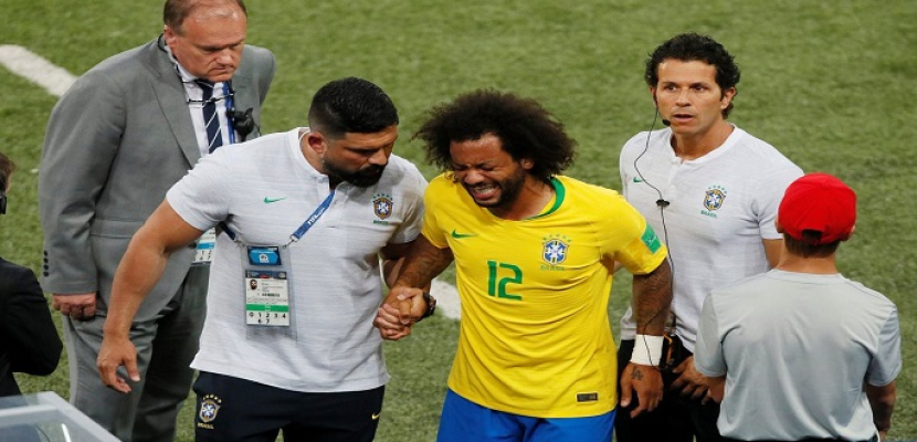 البرازيل تؤكد: إصابة مارسيلو ليست خطيرة 