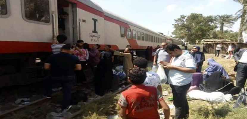 النيابة تأمر بحبس 6 من السكة الحديد على ذمة التحقيقات في حادث قطار المرازيق