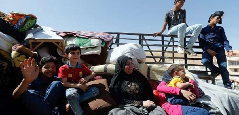 عودة آلاف النازحين إلى قراهم وبلداتهم جنوبي سوريا
