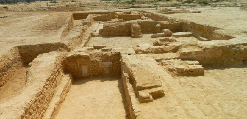 بالصور.. اكتشاف موقع أثري يضم حجرات من العصر الروماني والبيزنطي بميت أبو الكوم