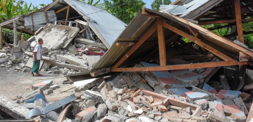 ارتفاع حصيلة ضحايا زلزال إندونيسيا الأخير إلى 436 قتيلا
