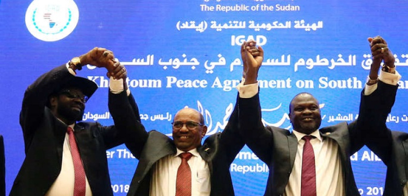 الحكومة والمعارضة بجنوب السودان يوقعون بالخرطوم الاتفاق النهائي للسلام