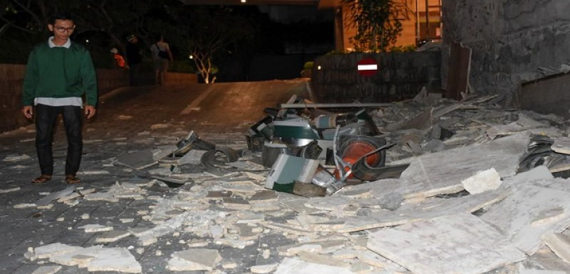 مقتل 32 في زلزال شدته 7 درجات ضرب جزيرتي لومبوك وبالي بإندونيسيا