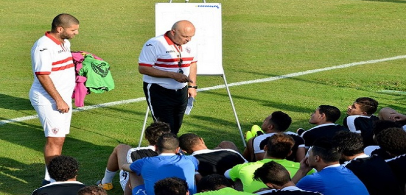 جروس يختار قائمة الزمالك لمواجهة الإنتاج الحربي في كأس مصر