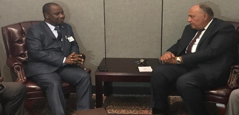 وزير الخارجية يبحث التعاون الثنائي والقضايا الإقليمية مع نظيره البوروندي
