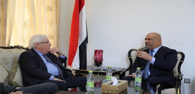 مبعوث الأمم المتحدة الخاص لليمن يلتقي وزير الخارجية اليمني في جنيف