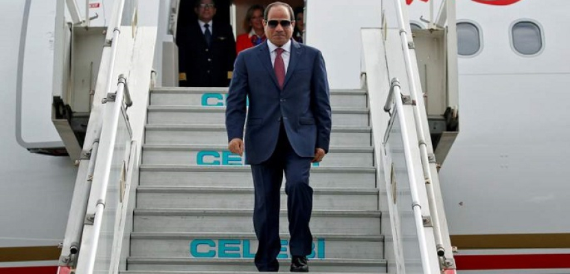 الرئيس السيسي يصل شرم الشيخ عائدا من العاصمة الألمانية برلين