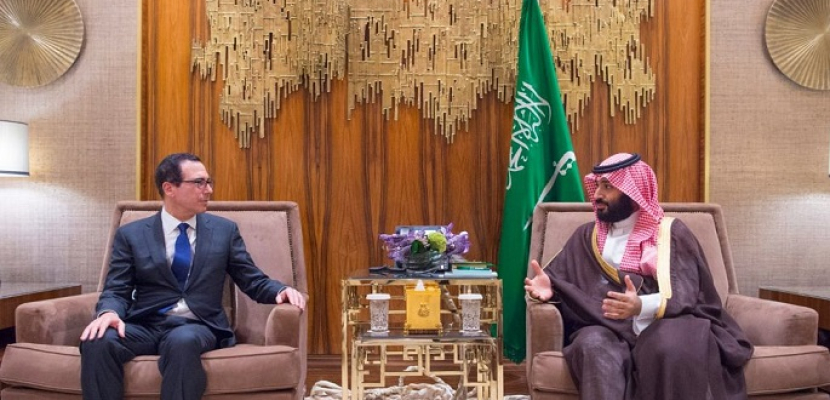 ولي العهد السعودي ووزير الخزانة الأمريكي يؤكدان أهمية الشراكة الاستراتيجية بين البلدين