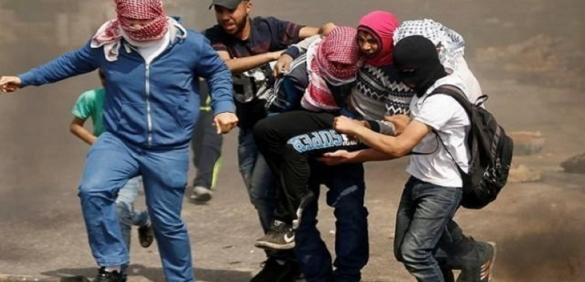إصابة شابين فلسطينيين برصاص الاحتلال خلال مسيرة مناهضة للجدار والاستيطان
