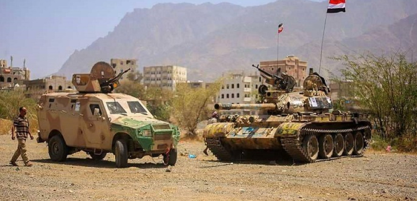 الجيش اليمني يحقق تقدما جديدا في مديرية مقبنة بمحافظة تعز