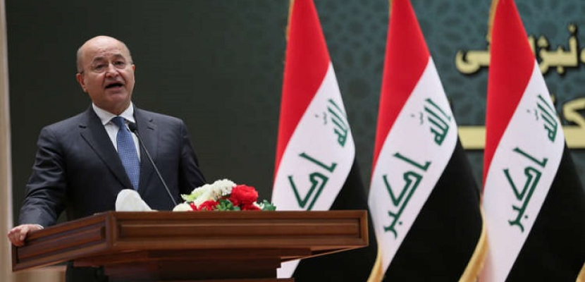 الرئيس العراقي يشيد بدعم بريطانيا لبلاده في حربها ضد الإرهاب