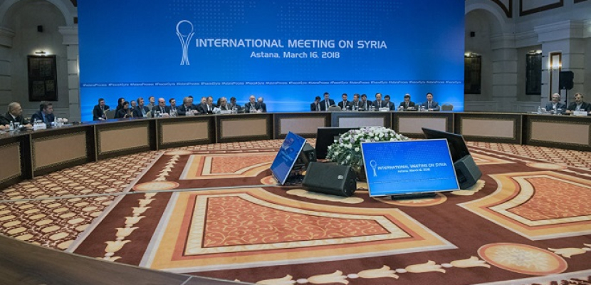 الوفد الروسي المشارك في مفاوضات أستانا يجري مباحثات مع الوفد السوري
