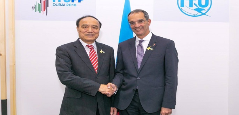 وزير الاتصالات يبحث سبل التعاون بين مصر والاتحاد الدولي للاتصالات