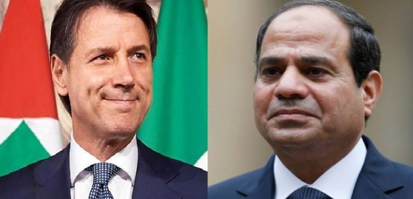 الرئيس السيسي ورئيس وزراء إيطاليا يبحثان هاتفيا عددا من الملفات الثنائية والإقليمية