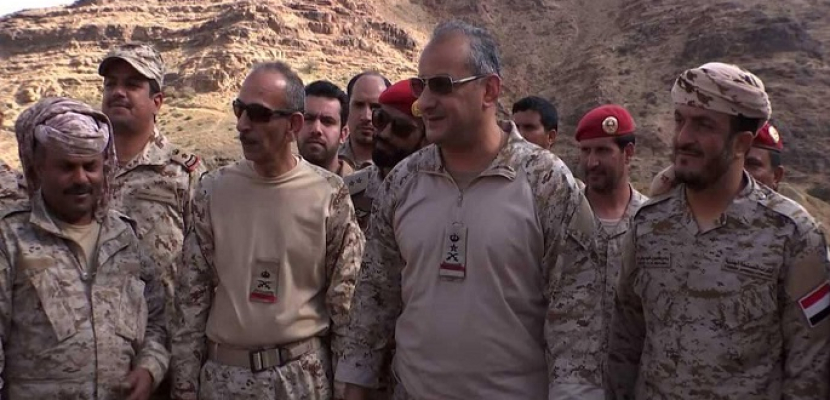 قائد قوات التحالف العربي يتفقد مناطق صعدة المحررة