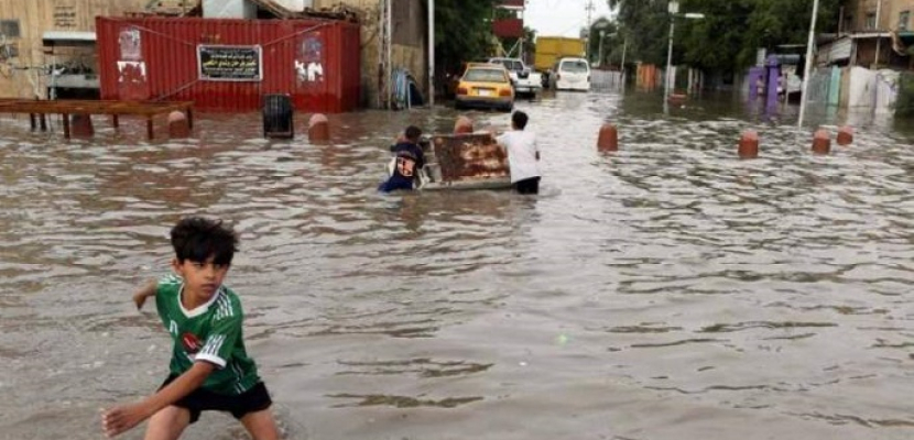 الصحة العراقية تعلن مصرع 6 أشخاص جراء السيول فى محافظة واسط