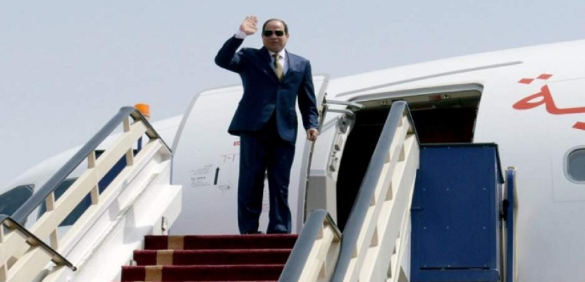 الرئيس السيسى يتوجه إلى بريطانيا للمشاركة في قمة المناخ COP 26 بجلاسكو