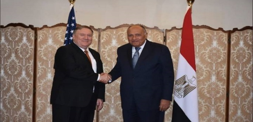 بالصور .. شكري: مصر تربطها علاقة استراتيجية مع الولايات المتحدة استمرت لـ4 عقود