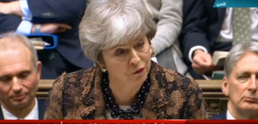كلمة رئيسة الوزراء البريطانية تيريزا ماي أمام مجلس العموم حول اتفاق البريكست 21-01-2019