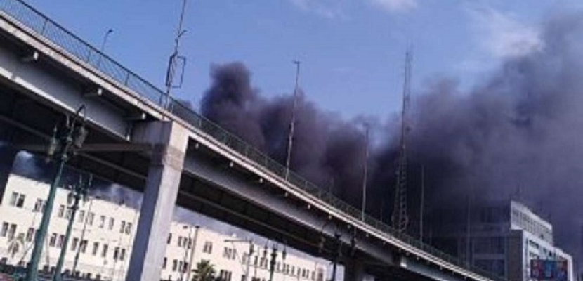 متابعة لحادث حريق قطار محطة مصر 27-02-2019