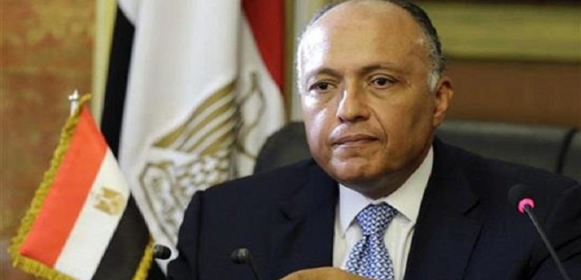 وزير الخارجية: القمة الأفريقية تمثل فرصة لتعزيز القضايا التي تهتم بها مصر