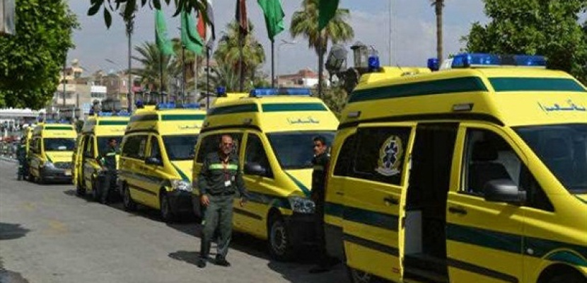 الدفع ب 40 سيارة إسعاف مجهزة لتأمين ملتقى الشباب العربى – الافريقى بأسوان