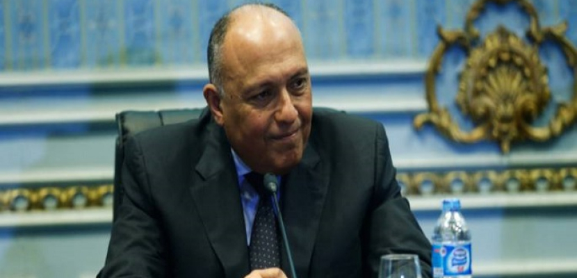 وزير الخارجية : مصر لها دور ريادي في نشر التسامح والاعتدال