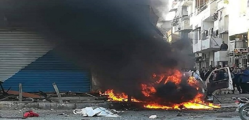 مقتل شخص وإصابة 7 آخرين فى انفجار قنبلة شمال العاصمة السورية دمشق