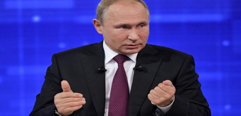 بوتين: بلادنا ليس بمنأى عن تداعيات وباء “كورونا”