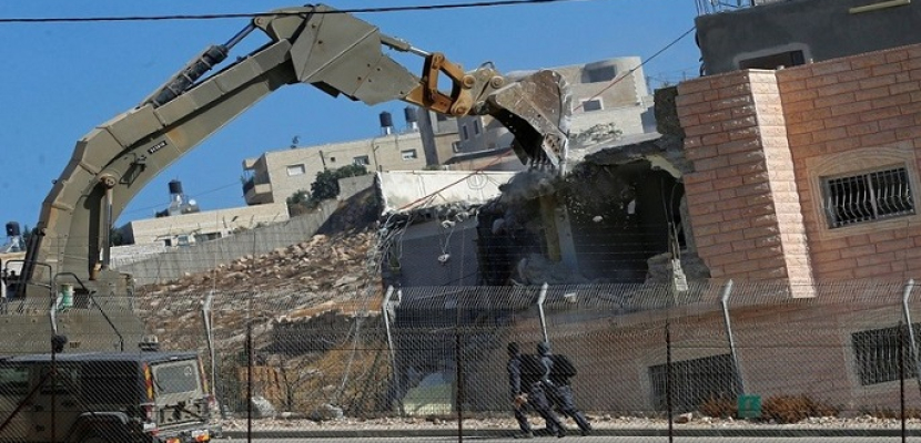 قوات الاحتلال الإسرائيلى تهدم 5 منازل فلسطينية غرب جنين