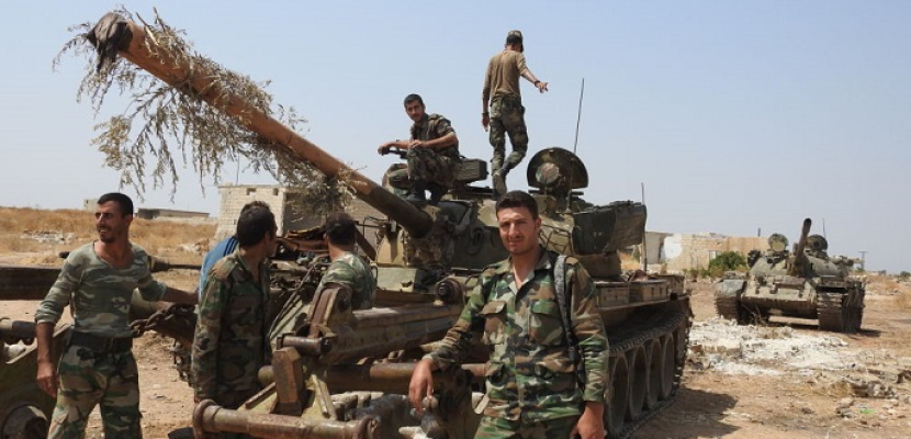 الجيش السوري يعثر على كميات من الأسلحة والذخيرة بريف إدلب