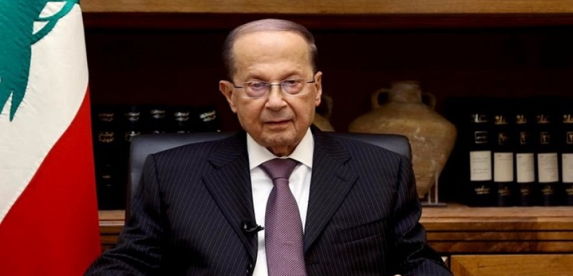 الرئيس اللبناني: نأمل في تحسن الوضع الاقتصادي مع تشكيل الحكومة الجديدة