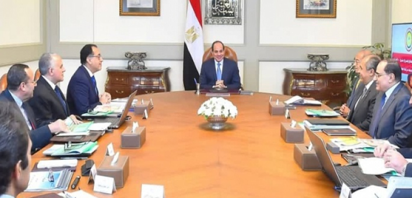 الرئيس السيسي يوجه بمواصلة جهود التنمية الشاملة في سيناء