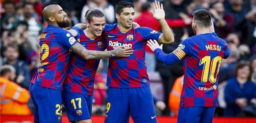 برشلونة يفوز علي ديبورتيفو ألافيس 4ـ1 في الدوري الأسباني